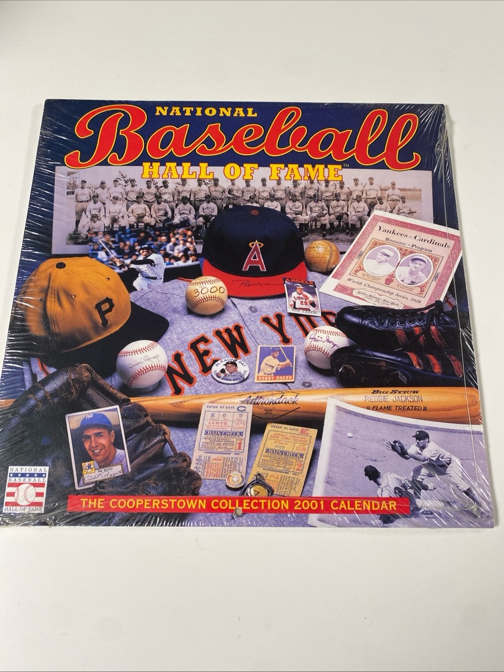 Baseball Hall of Fame 2001 Calendar - unopen in package